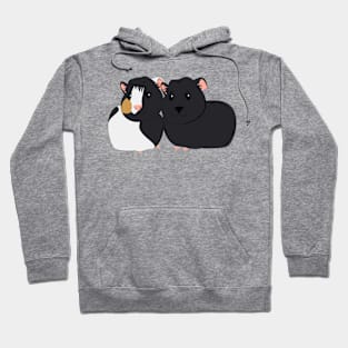 2 little guinea pigs Hoodie